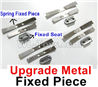 WPL B-36 B36 URAL-4360 Spare Parts-11-01 Upgrade Spring fixing piece+ Upgrade Steel plate fixing seat-For Six-drive military truck,WPL B-36 B36 RC Car Parts,WPL Parts,WPL B-36 B36 RC Military Truck Spare parts Accessories,WPL 6X6 1:16 Off-road Truck Parts