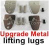 WPL B-36 B36 URAL-4360 Spare Parts-11-03 Upgrade All metal lifting lugs(4pcs), upgrade metal parts For 4 or 6 Drive Miltary truck,WPL B-36 B36 RC Car Parts,WPL Parts,WPL B-36 B36 RC Military Truck Spare parts Accessories,WPL 6X6 1:16 Off-road Truck Parts