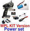 WPL B-36 B36 URAL-4360 Spare Parts-16-01 Upgrade WPL KIT Version Power set(Include the 16-02,03,05,06,07,08 parts),WPL B-36 B36 RC Car Parts,WPL Parts,WPL B-36 B36 RC Military Truck Spare parts Accessories,WPL 6X6 1:16 Off-road Truck Parts