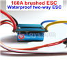 WPL B-36 B36 URAL-4360 Spare Parts-16-06 New Rain 160A Waterproof two-way brushed ESC,WPL B-36 B36 RC Car Parts,WPL Parts,WPL B-36 B36 RC Military Truck Spare parts Accessories,WPL 6X6 1:16 Off-road Truck Parts