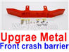 WPL B-36 B36 URAL-4360 Spare Parts-19-05 Upgrade Metal Front crash barrier-Red,WPL B-36 B36 RC Car Parts,WPL Parts,WPL B-36 B36 RC Military Truck Spare parts Accessories,WPL 6X6 1:16 Off-road Truck Parts