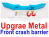 WPL B-36 B36 URAL-4360 Spare Parts-19-06 Upgrade Metal Front crash barrier-Blue,WPL B-36 B36 RC Car Parts,WPL Parts,WPL B-36 B36 RC Military Truck Spare parts Accessories,WPL 6X6 1:16 Off-road Truck Parts