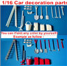 WPL B-36 B36 URAL-4360 Spare Parts-39 Upgrade DIY Car decoration parts,You can Paint any color by yourself,WPL B-36 B36 RC Car Parts,WPL Parts,WPL B-36 B36 RC Military Truck Spare parts Accessories,WPL 6X6 1:16 Off-road Truck Parts