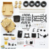 WPL B14 B-14 4X4 Truck Parts KIT version empty car version need to assemble yourself (without electronic components,Also the Remote control,battery,USB charging cable, etc. are not included)-Yellow.