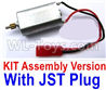 WPL B14 B-14 4X4 Truck Parts 180 Main motor with JTS Plug and Wire(1pcs)-For KIT Assembly Version.