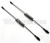 WPL B14 B-14 4X4 Truck Parts -27 Metal antenna, artificial signal line,decorative antenna,decorative parts(2pcs)-16cm Length.