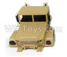 WPL B14 B-14 4X4 Truck Parts Front car head cover-Yelllow.