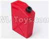 WPL B14 B-14 4X4 Truck Parts Upgrade 3D-printing car simulation fuel tank accessories-Red.