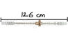 WPL B16 Parts-08-03 Front axle shaft with copper teeth,WPL B16 B-16 RC Car Accessories