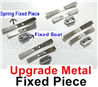 WPL B16 Parts-10-01 Upgrade Spring fixing piece+ Upgrade Steel plate fixing seat-For Six-drive military truck,WPL B16 B-16 RC Car Accessories
