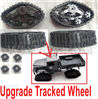 WPL C14 C-14 Hercules Parts-02-09 Upgrade Tracked Wheel(4 set)WPL C14 C-14 RC Car Parts,WPL Hercules Parts,WPL C14 C-14 RC Military Truck Spare parts Accessories,WPL 4X4 1:16 Off-road Truck Parts