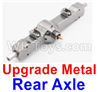 WPL C14 C-14 Hercules Parts-06-04 Upgrade Metal Rear axle-Silver colorWPL C14 C-14 RC Car Parts,WPL Hercules Parts,WPL C14 C-14 RC Military Truck Spare parts Accessories,WPL 4X4 1:16 Off-road Truck Parts
