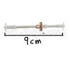 WPL C14 C-14 Hercules Parts-08-04 Rear axle shaft with copper teethWPL C14 C-14 RC Car Parts,WPL Hercules Parts,WPL C14 C-14 RC Military Truck Spare parts Accessories,WPL 4X4 1:16 Off-road Truck Parts