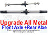 WPL C14 C-14 Hercules Parts-08-05 Upgrade All Metal Front and rear axle shaft(Directlry install,Include the shaft,metal gear,Bearing)WPL C14 C-14 RC Car Parts,WPL Hercules Parts,WPL C14 C-14 RC Military Truck Spare parts Accessories,WPL 4X4 1:16 Off-road Truck Parts
