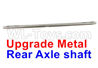 WPL C14 C-14 Hercules Parts-08-22 Upgrade Metal Rear Axle shaft.WPL C14 C-14 RC Car Parts,WPL Hercules Parts,WPL C14 C-14 RC Military Truck Spare parts Accessories,WPL 4X4 1:16 Off-road Truck Parts