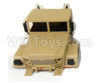WPL C14 C-14 Hercules Parts-36-01 Front car head cover-YelllowWPL C14 C-14 RC Car Parts,WPL Hercules Parts,WPL C14 C-14 RC Military Truck Spare parts Accessories,WPL 4X4 1:16 Off-road Truck Parts