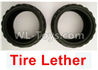 Wltoys 10402 10402.0849 Tire Lether(2pcs-Not include the Wheel hub)