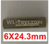 Wltoys 10402 10402.0862 Front drive pinion shaft-6X24.3mm Wltoys 10402 10402.0862 Front drive pinion shaft-6X24.3mm