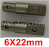 Wltoys 10402 10402.0864 Differential cup shaft(2pcs)-6X22mm