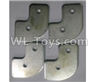 Wltoys 10402 10402.0888 Counterweight block A(4pcs)-54.5X47.7X3mm