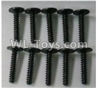 Wltoys 10402 10402.0877 Round head cross with self-tapping screws(10pcs)-ST3x16PWB-W8