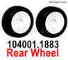 Wltoys 104001 Rear Wheel. 104001.1883 .