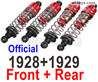 Wltoys 104001 Front and Rear Shock Absorber Damper. 104001.1928 + 104001.1929. Total 4 set