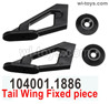 Wltoys 104001 Tail Wing Fixed Parts Set. 104001.1866