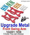 Wltoys 104001 Upgrade Metal Front Swing Arm. 104001.1858