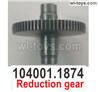 Wltoys 104001 Reduction gear. 104001.1874