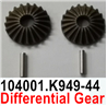 Wltoys 104001 Differential Gear with Pins. K949-44.
