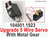Wltoys 104001 Upgrae Metal Servo with 5 wire. The Servo Gear is Metal .