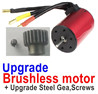 Wltoys 104001 Upgrade Brushless motor and 22T motor Gear