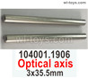 Wltoys 104001 Optical axis. 104001.1906.3x35.5mm