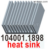 Wltoys 104001 heat sink. 104001.1898