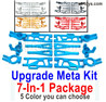 Wltoys 104019 Upgrade All Metal Kit Parts.7-In-1 Package.5 Colors you can choose.