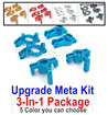 Wltoys 104019 Upgrade All Metal Kit Parts.3-In-1 Package.5 Colors you can choose.
