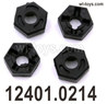 Wltoys 104019 1241.0214 Hex wheel Seat  Parts,Wheel Adapter.Total 4pcs.