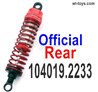 Wltoys 104019 104019-2233 Rear Shock Absorber Damper  Parts.