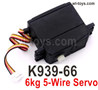 Wltoys 104019 K939-66 6kg Servo,Steering unit with 5 wire and 2.0-5P Plug.The wire length is150mm.