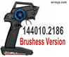 Wltoys 104019 144010.2186 Brushless Transmitter,Brushless version 2.4GHZ Remote Control.