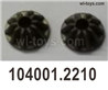 Wltoys 104019 104001.2210 Planetary Gear Assemblies.Total 2pcs.