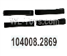 Wltoys 104020 Parts 104008.2869 Car Door Handle Group.