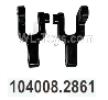 Wltoys 104020 Parts 104008.2861 Rear Left and Right Car Shell Fixing Seat Group.