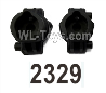 Wltoys 104020 Parts 104003.2329 Rear Straight Axle Left and Right Connector Group.