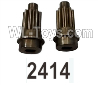 Wltoys 104020 Parts 104003.2414 Rear Straight Axle Reduction Gearbox First-Stage Reduction Gear Group.