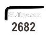 Wltoys 104020 Parts 104006.2682 Hex Wrench Group.