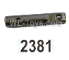 Wltoys 104020 Parts 104003.2381 Output Reduction Shaft B Group.
