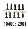 Wltoys 104020 Parts 104008.2901 Phillips Round Head Screws 1.4X5PA D2.3 Group.