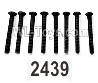 Wltoys 104020 Parts 104003.2439 Pan Head Hexagon Socket Screws 3X27TM D5.5 Group.